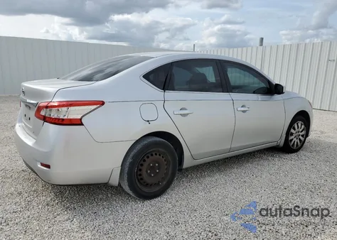 2015 Nissan Sentra S from USA, damaged, VIN 3N1AB7APXFY324416
